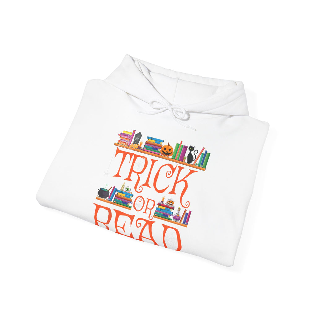 Trick or Read Halloween Teacher Hoodie