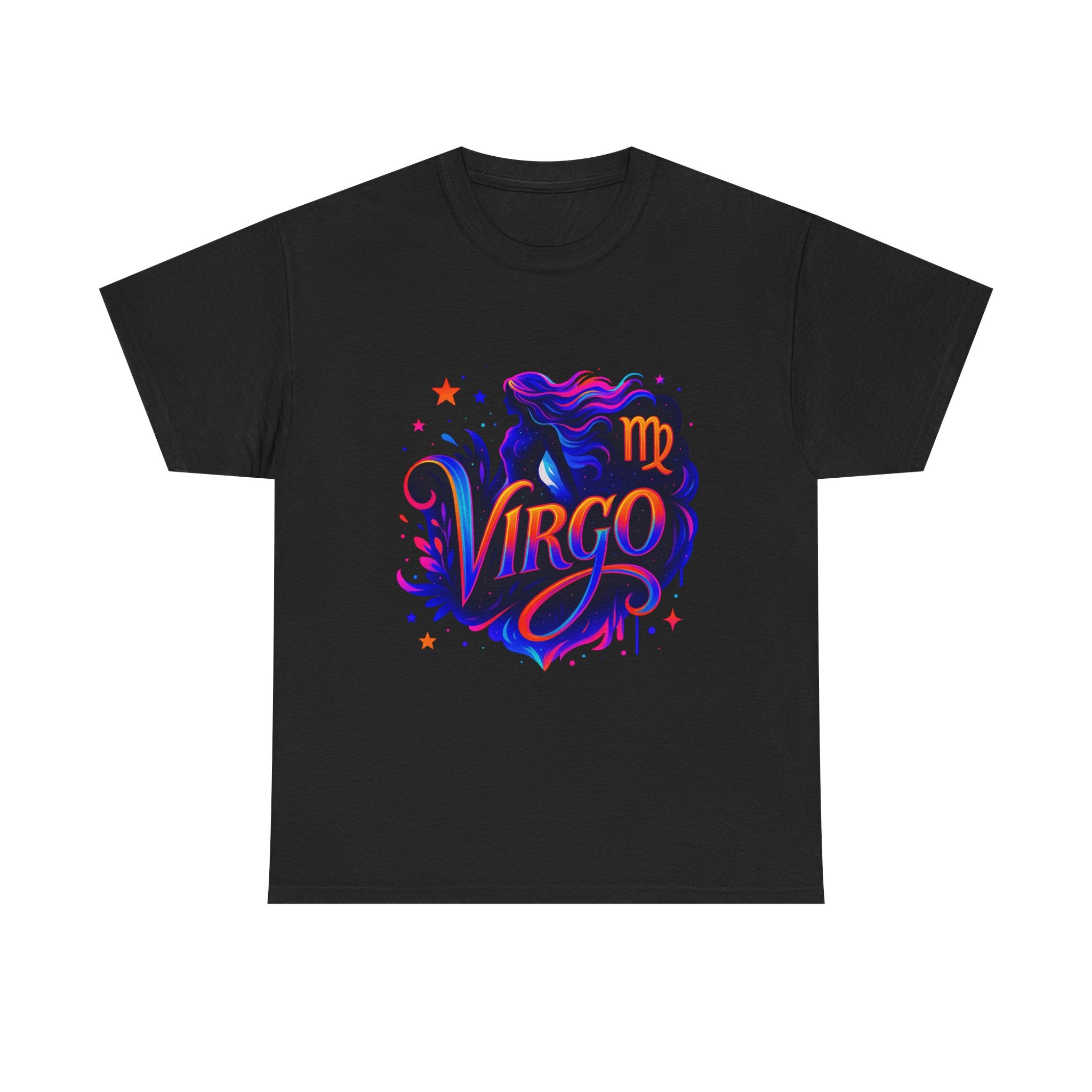Neon Virgo Zodiac Tee