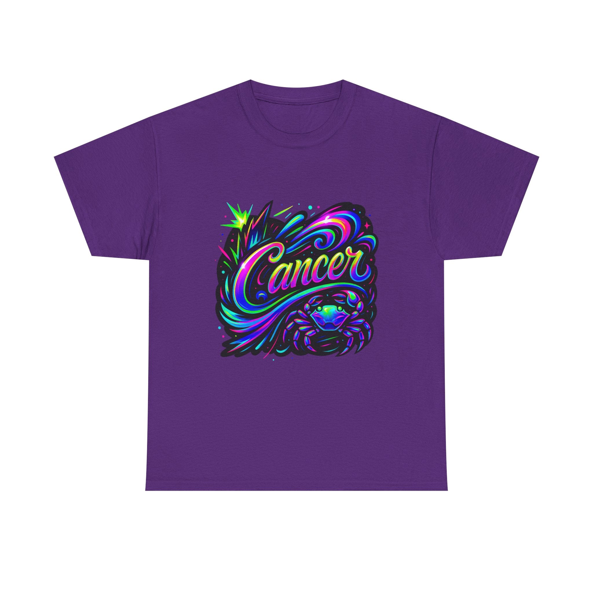 Neon Cancer Zodiac Tee
