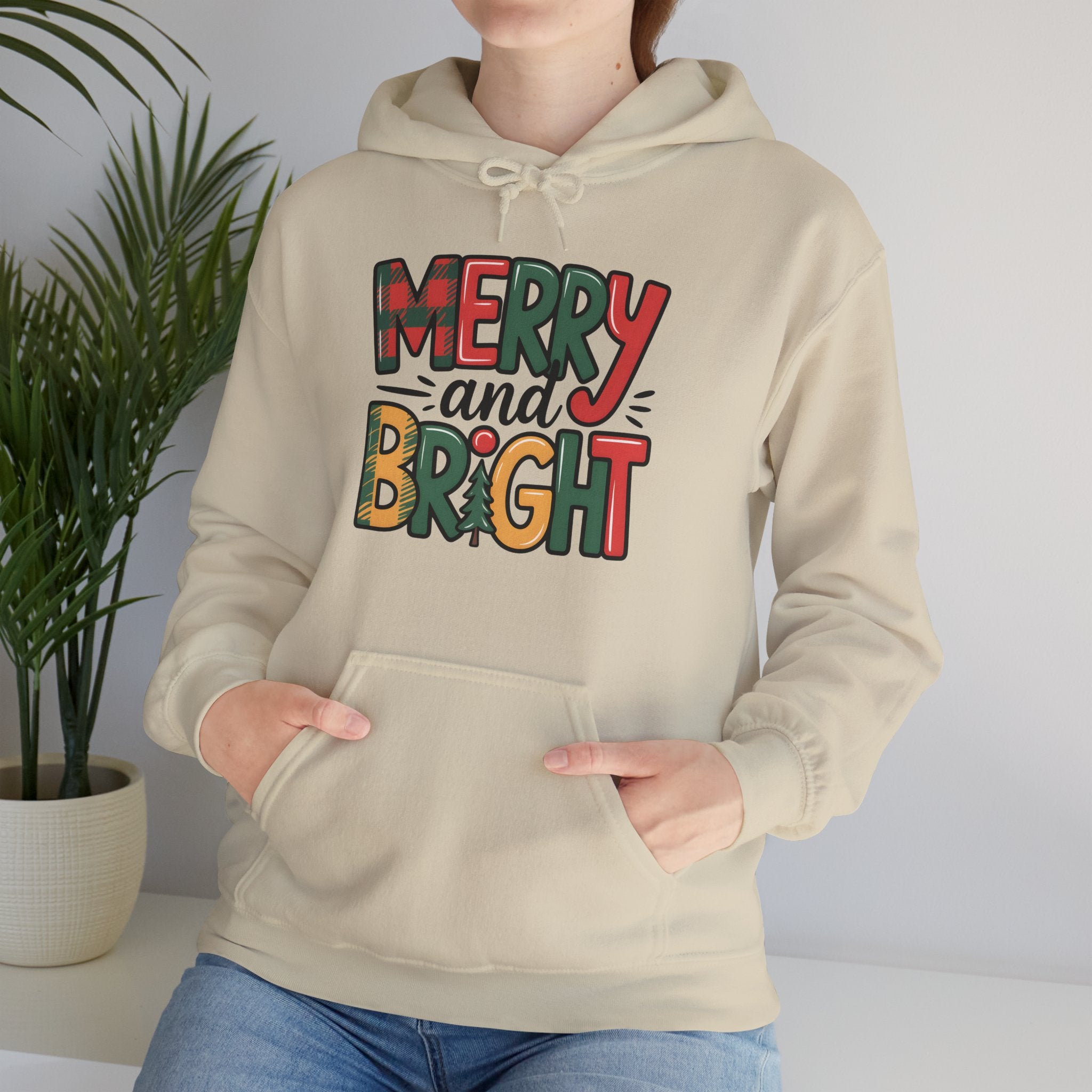 Merry And Bright Hoodie