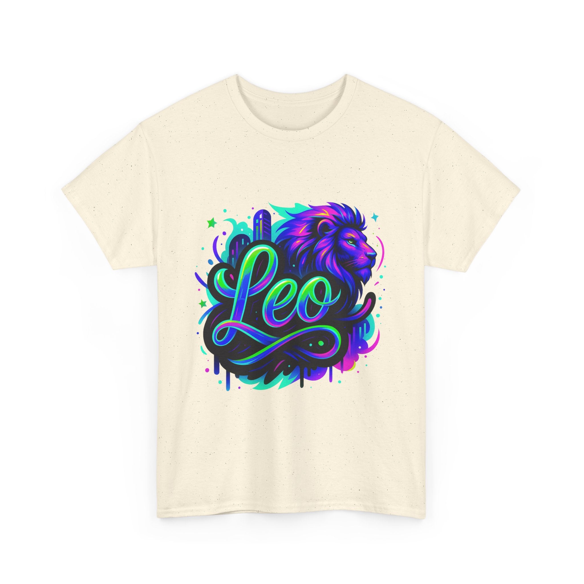 Neon Leo Zodiac Tee