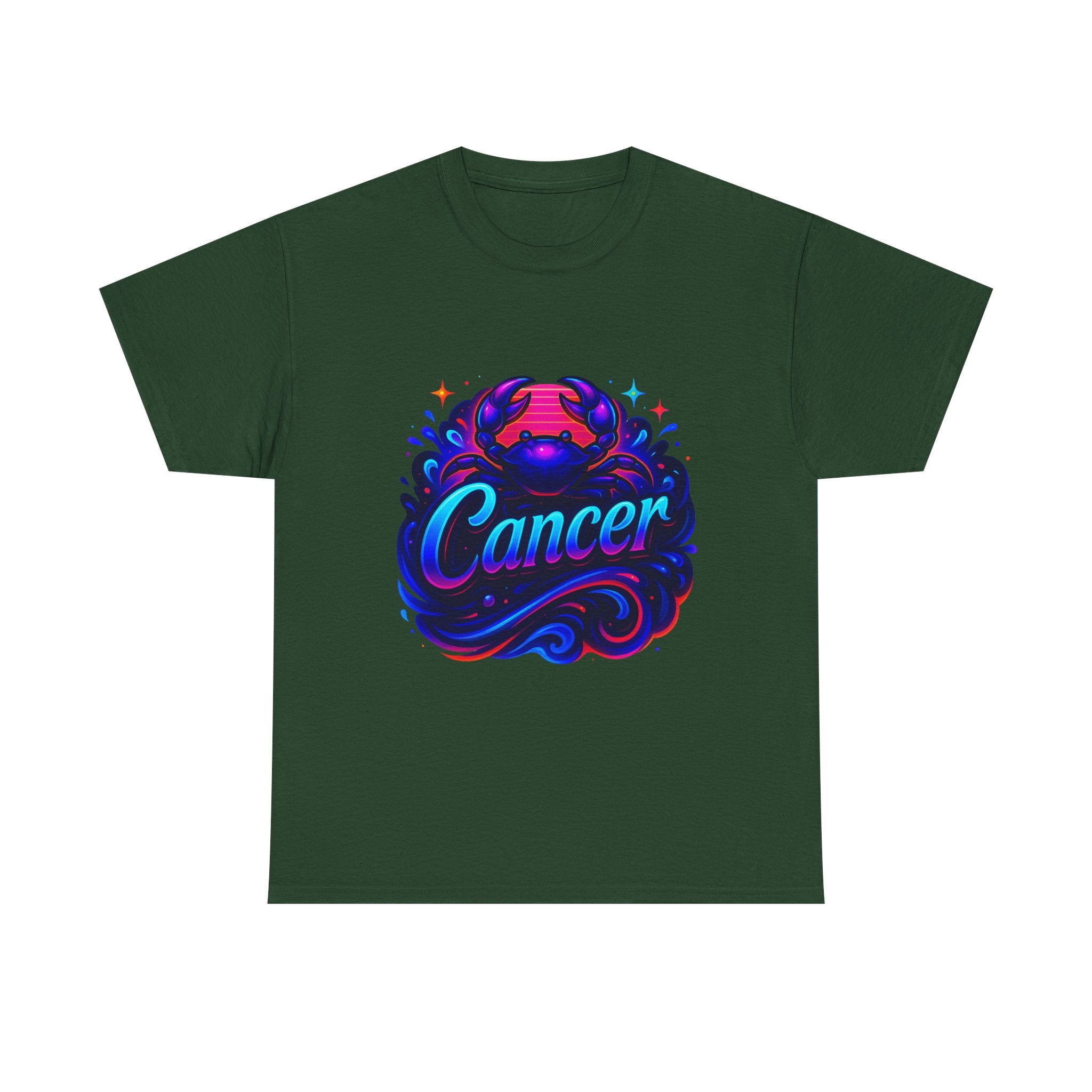Neon Cancer Zodiac Tee