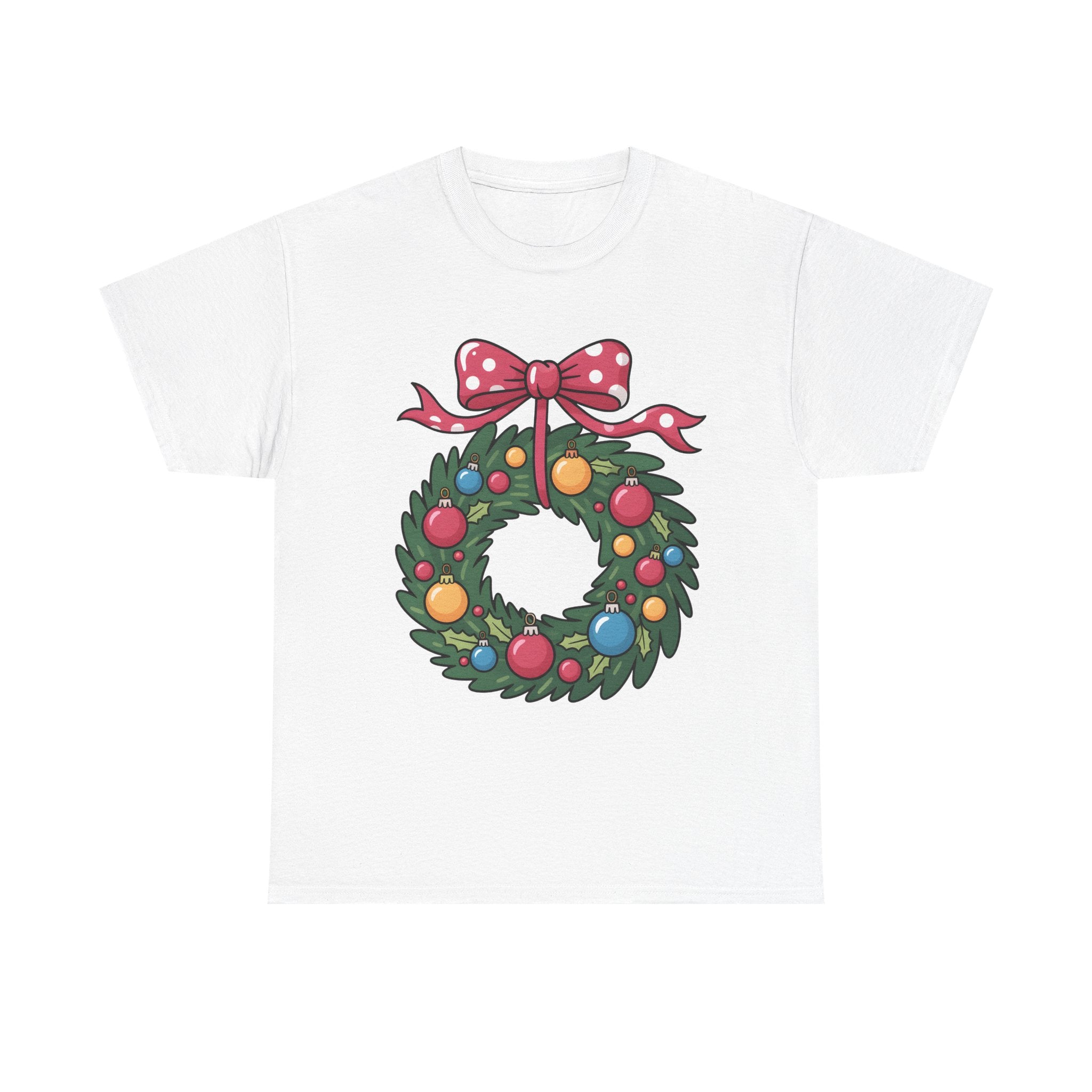 Christmas Wreath graphic Tee