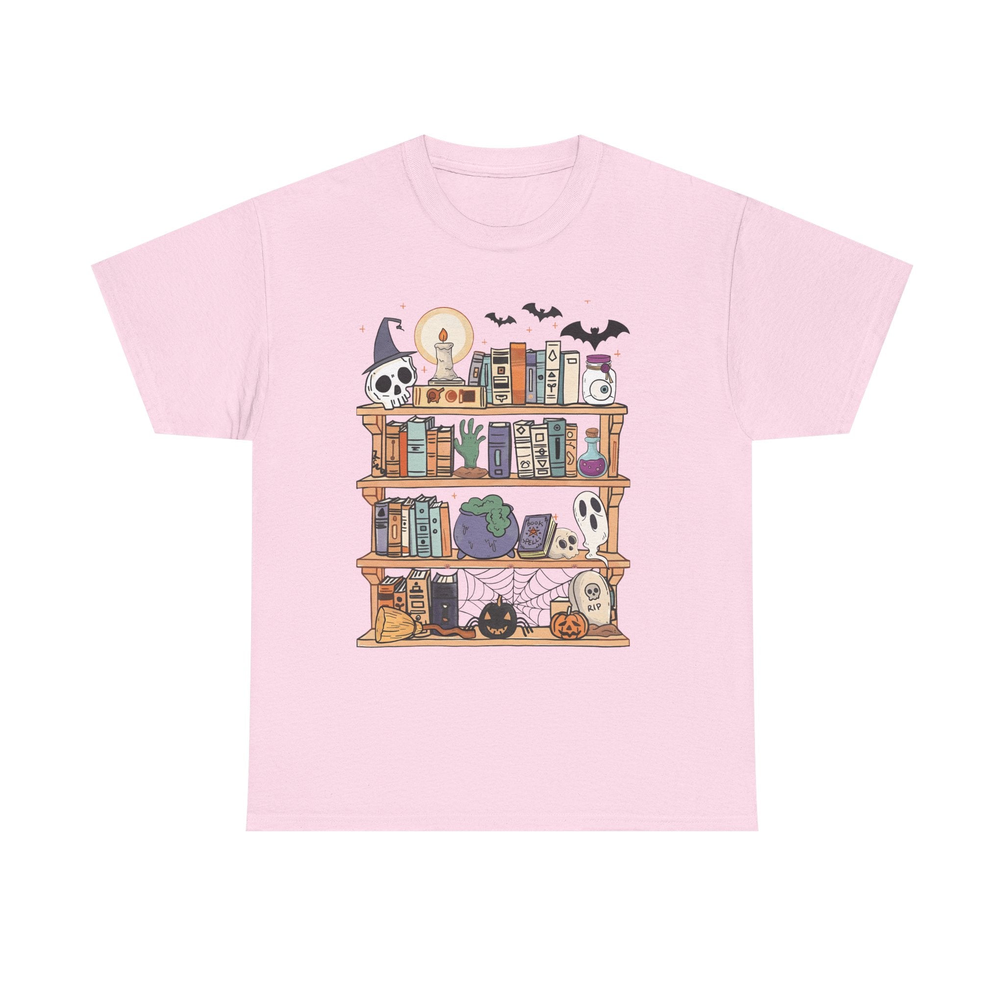 Spooky Reading Book Teacher Halloween back