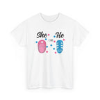 She or He Graphic Tee