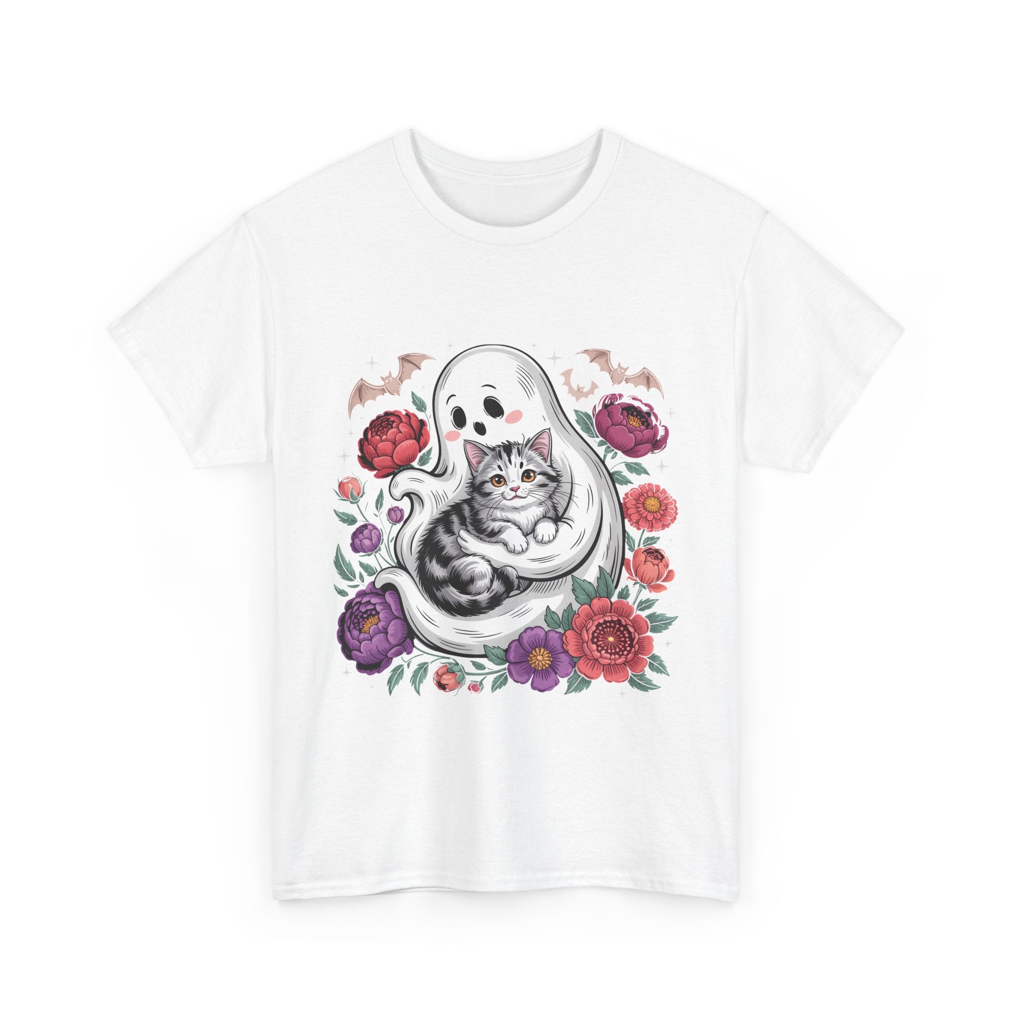Cat Lover Halloween graphic Tee