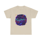 Neon Sagittarius Zodiac Tee