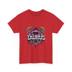 Neon Taurus Zodiac Tee