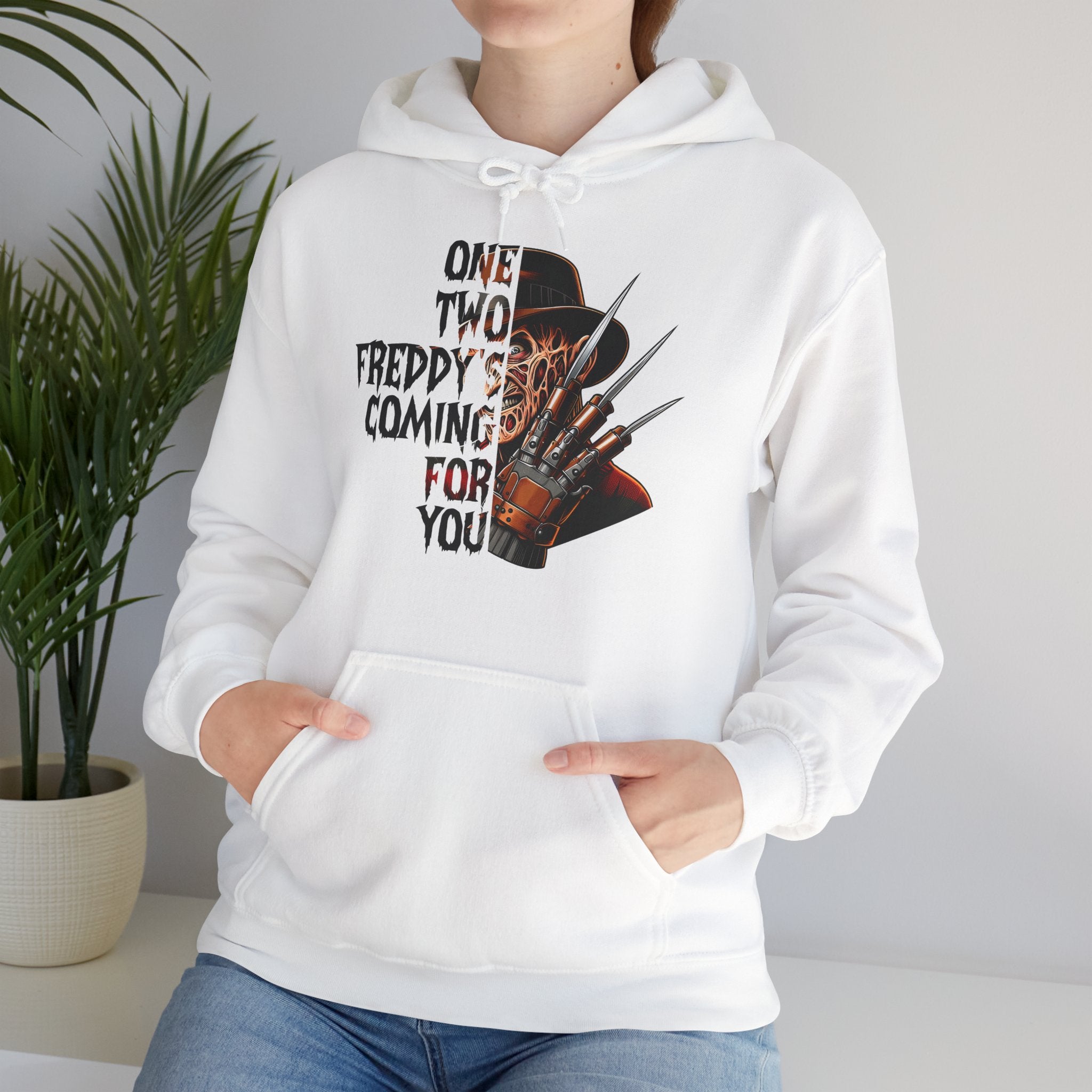 One, Two, Freddy's Coming For You Hoodie