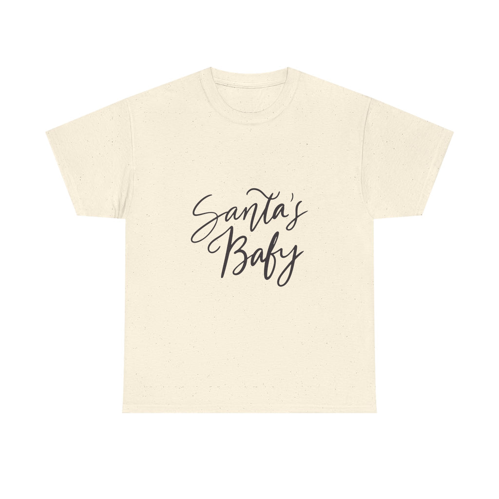 Santa's Baby Graphic Tee for Christmas
