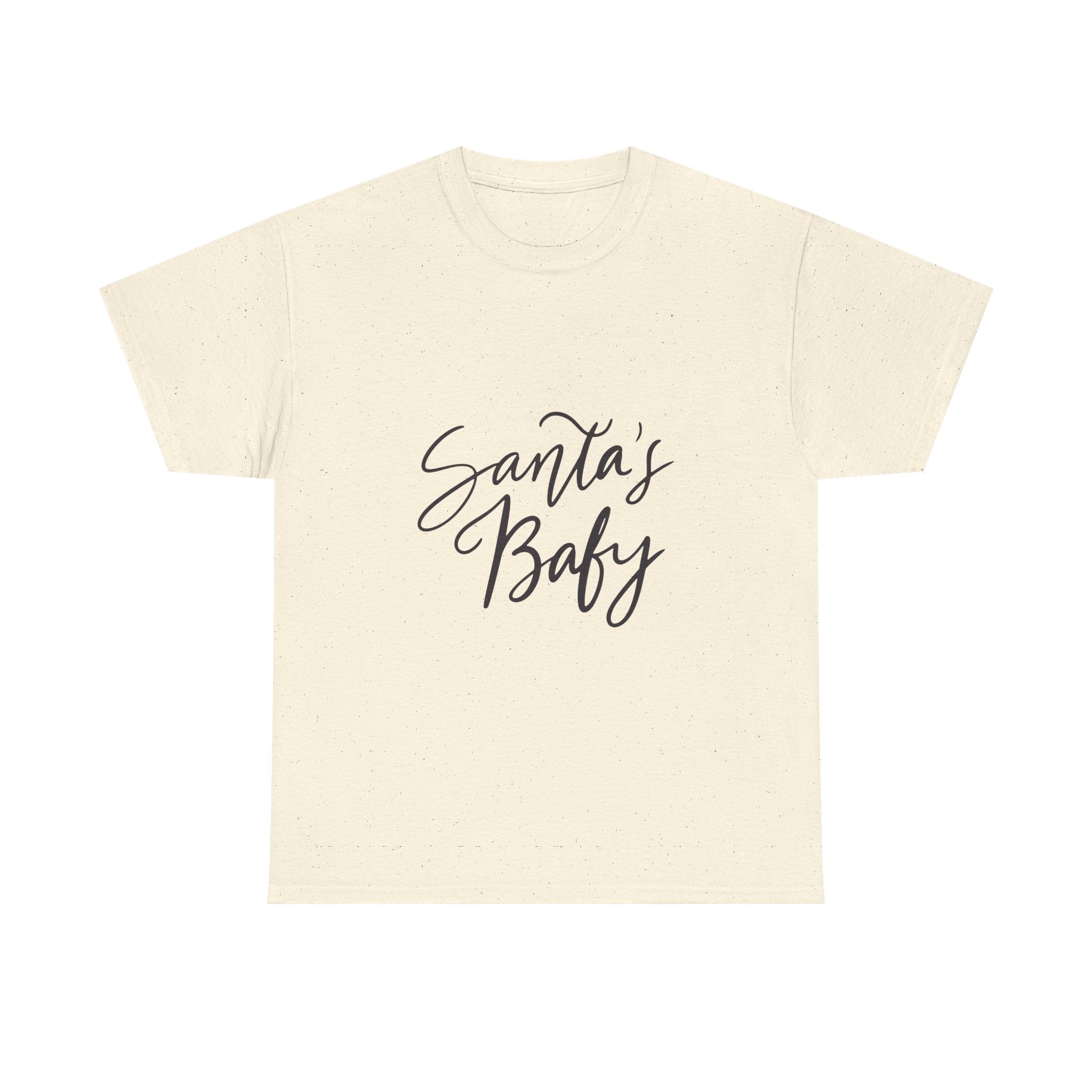 Santa's Baby Graphic Tee for Christmas