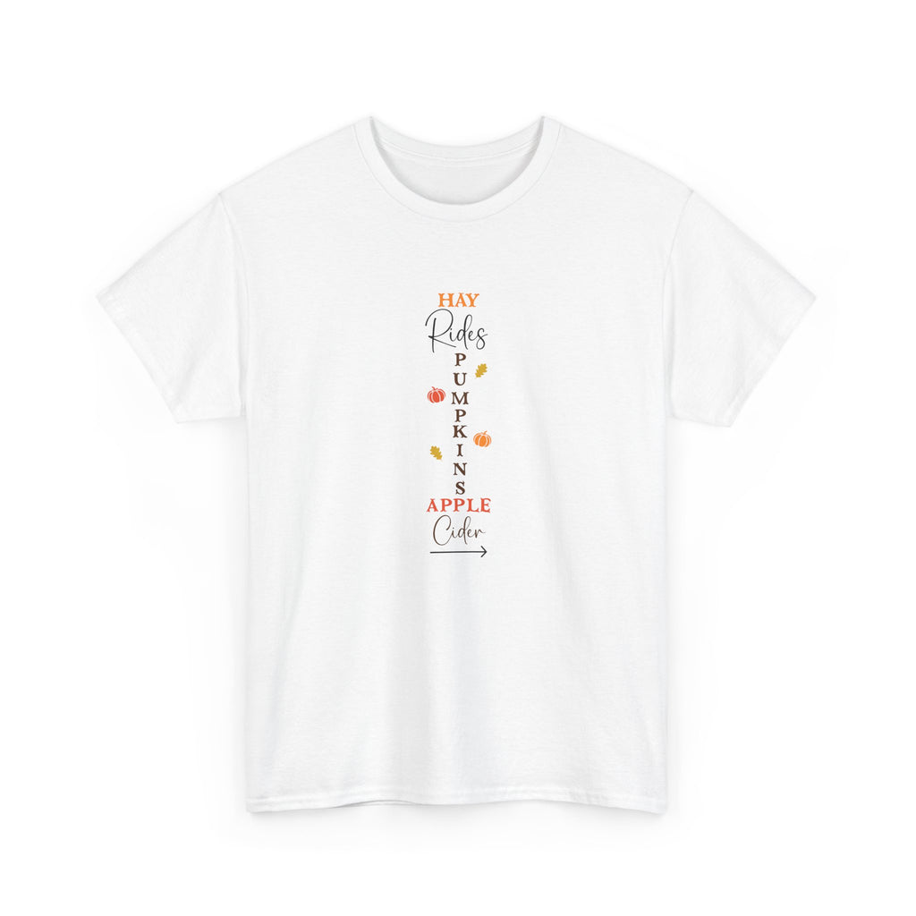 Hay Rides Pumpkins T-Shirt