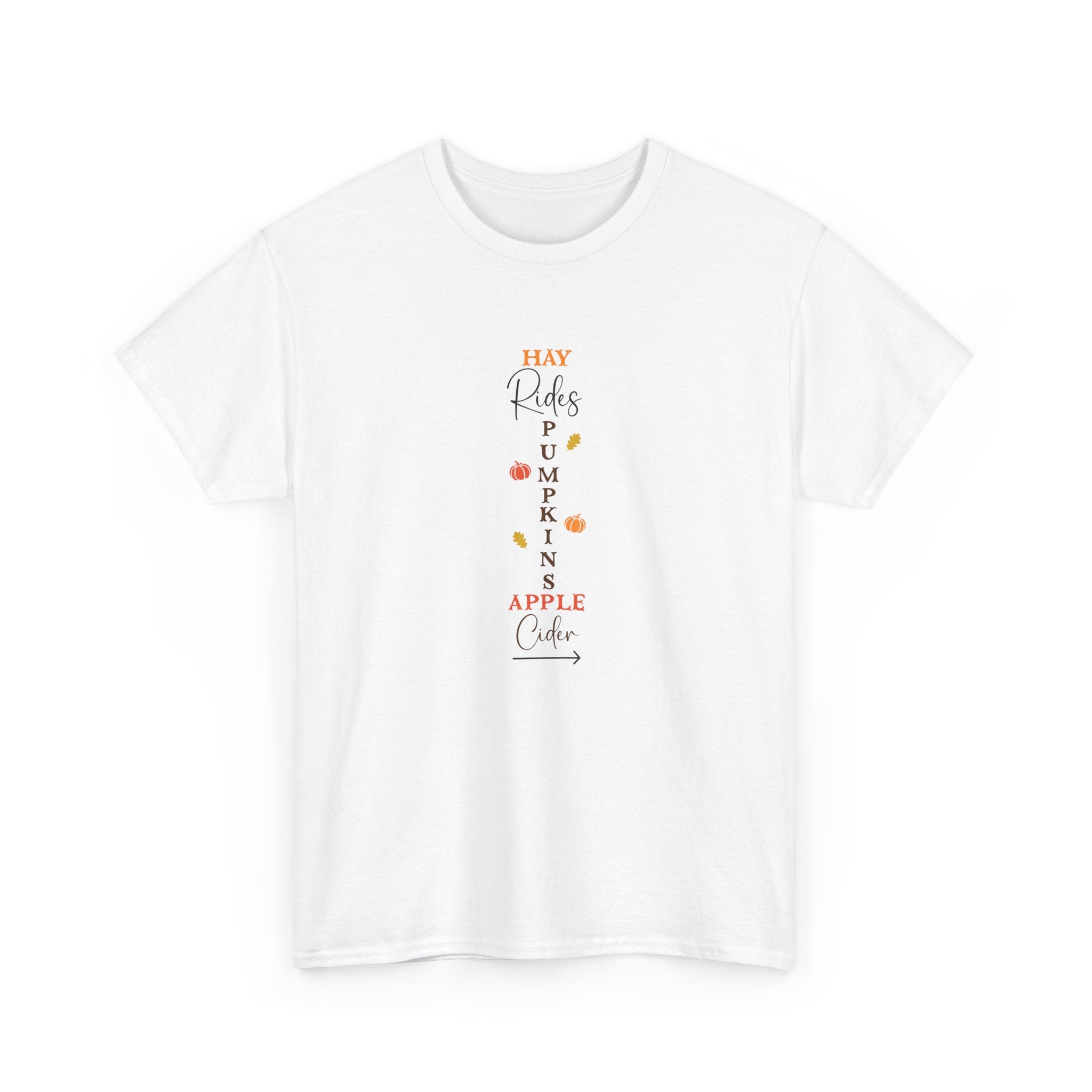 Hay Rides Pumpkins T-Shirt