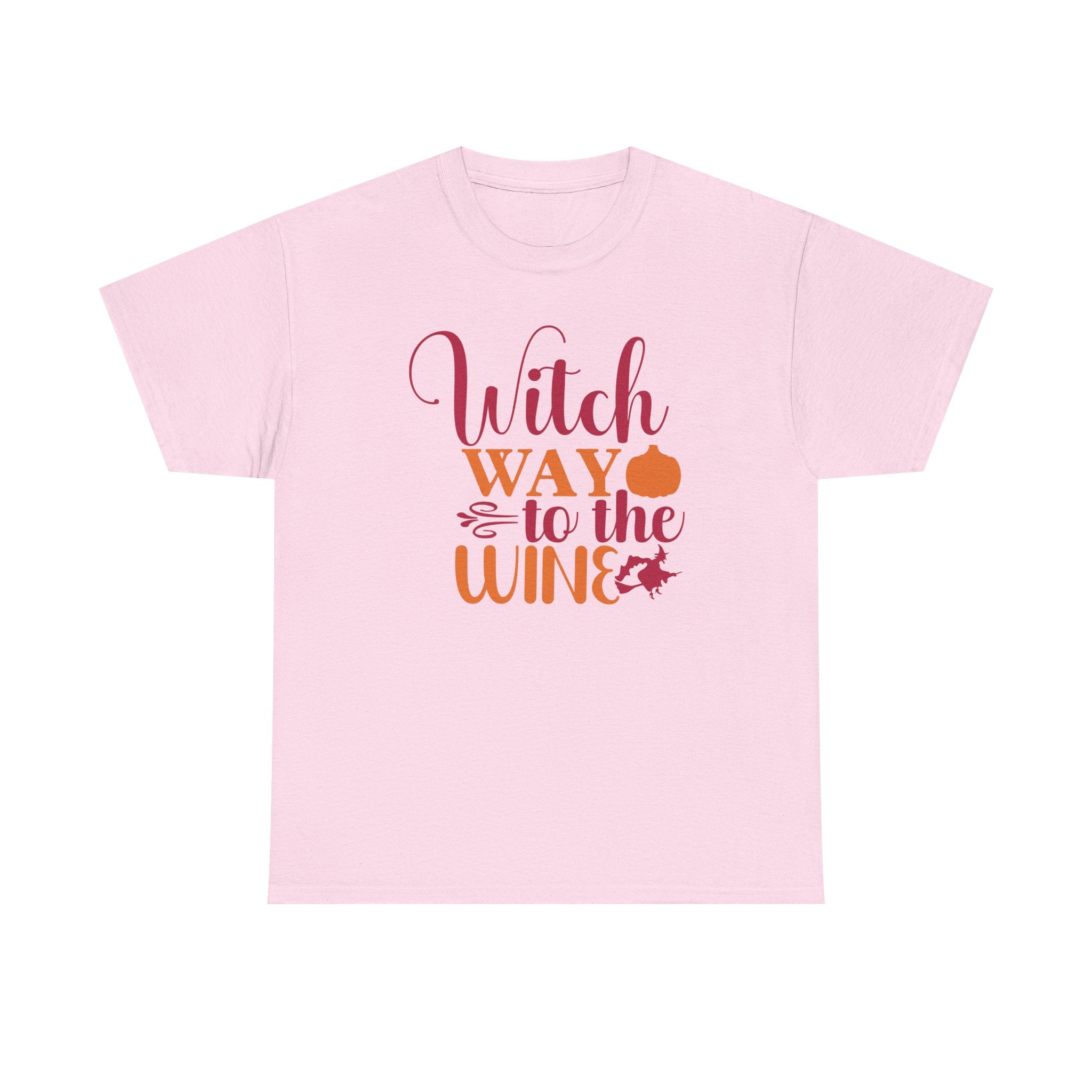 Witch Way To The Wine Halloween Tee