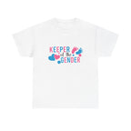 Gender Neutral Graphic Tee, Unisex T-Shirt, Nonbinary Shirt, Keeper of the Gender Apparel, LGBT Pride Top