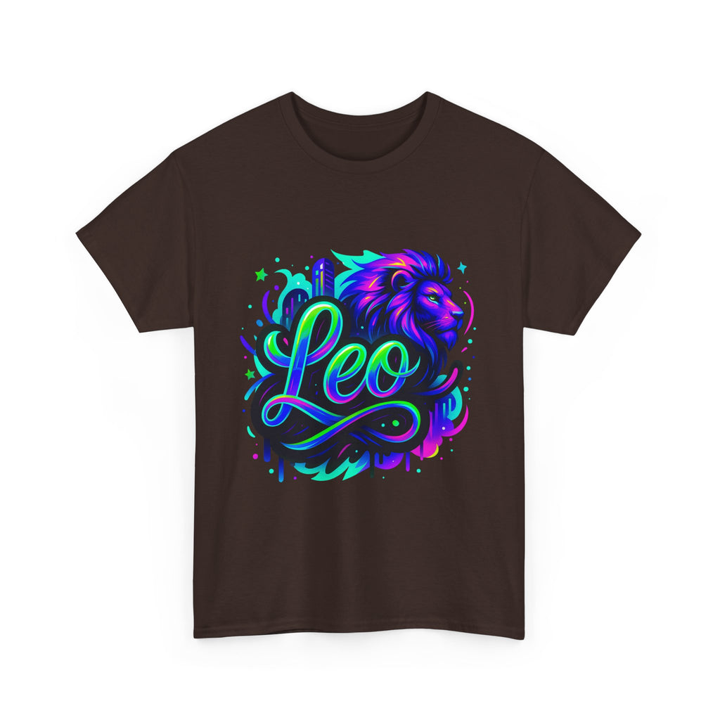 Neon Leo Zodiac Tee