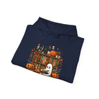 Reading Ghost Library Halloween Librarian Hoodie