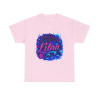 Neon Libra Zodiac Tee