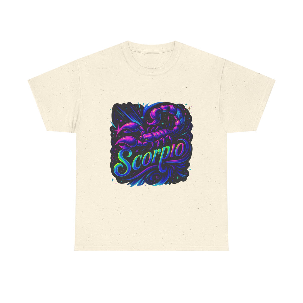 Neon Scorpio Zodiac Tee