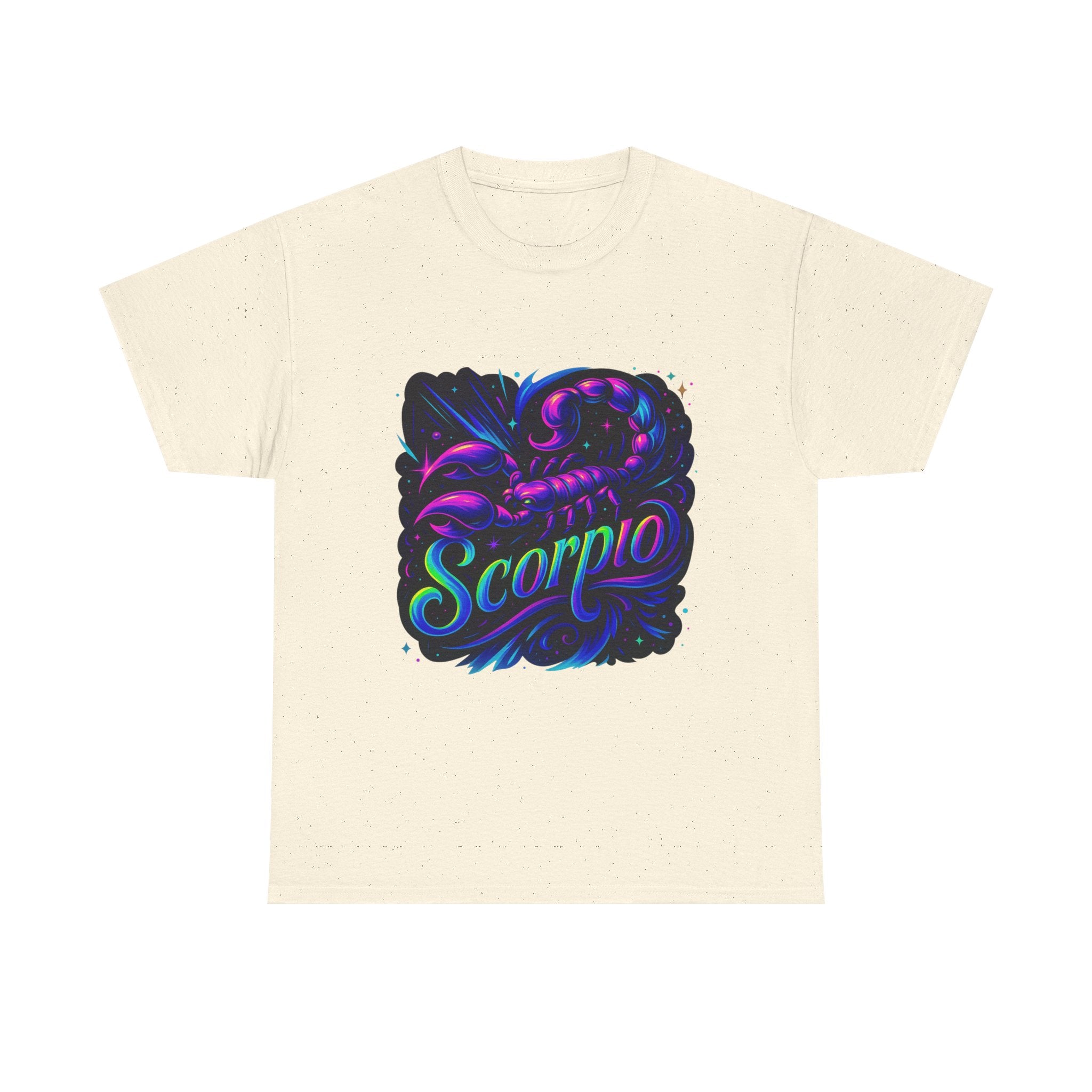 Neon Scorpio Zodiac Tee