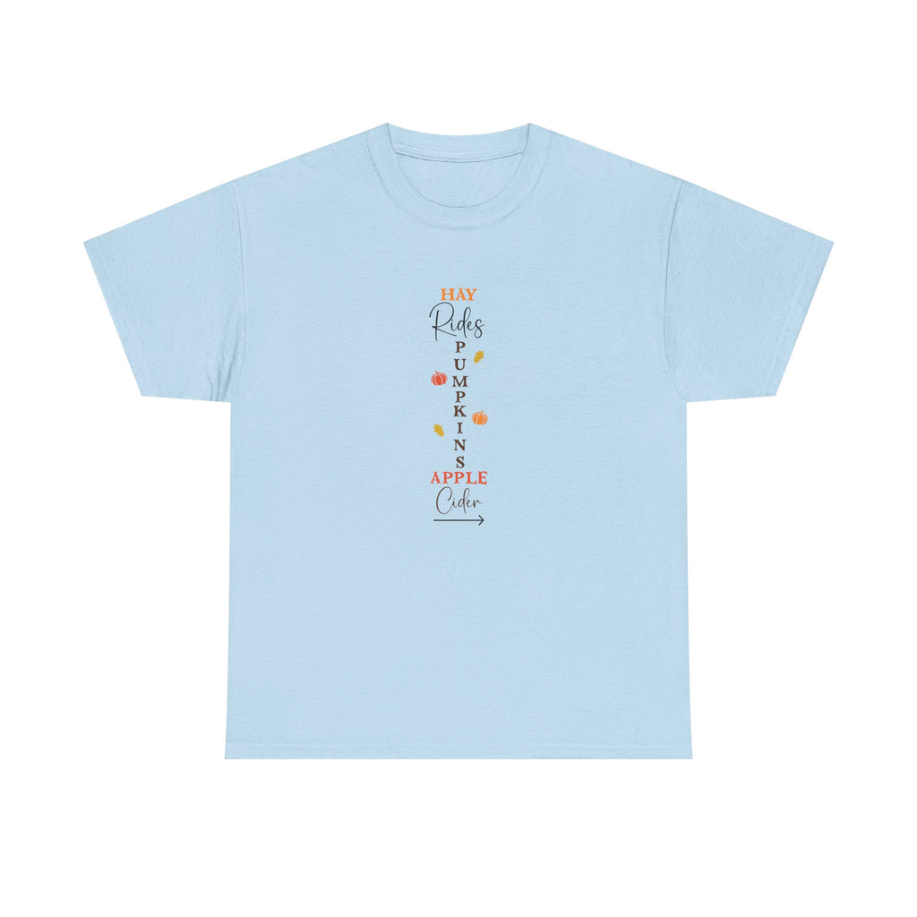 Hay Rides Pumpkins T-Shirt
