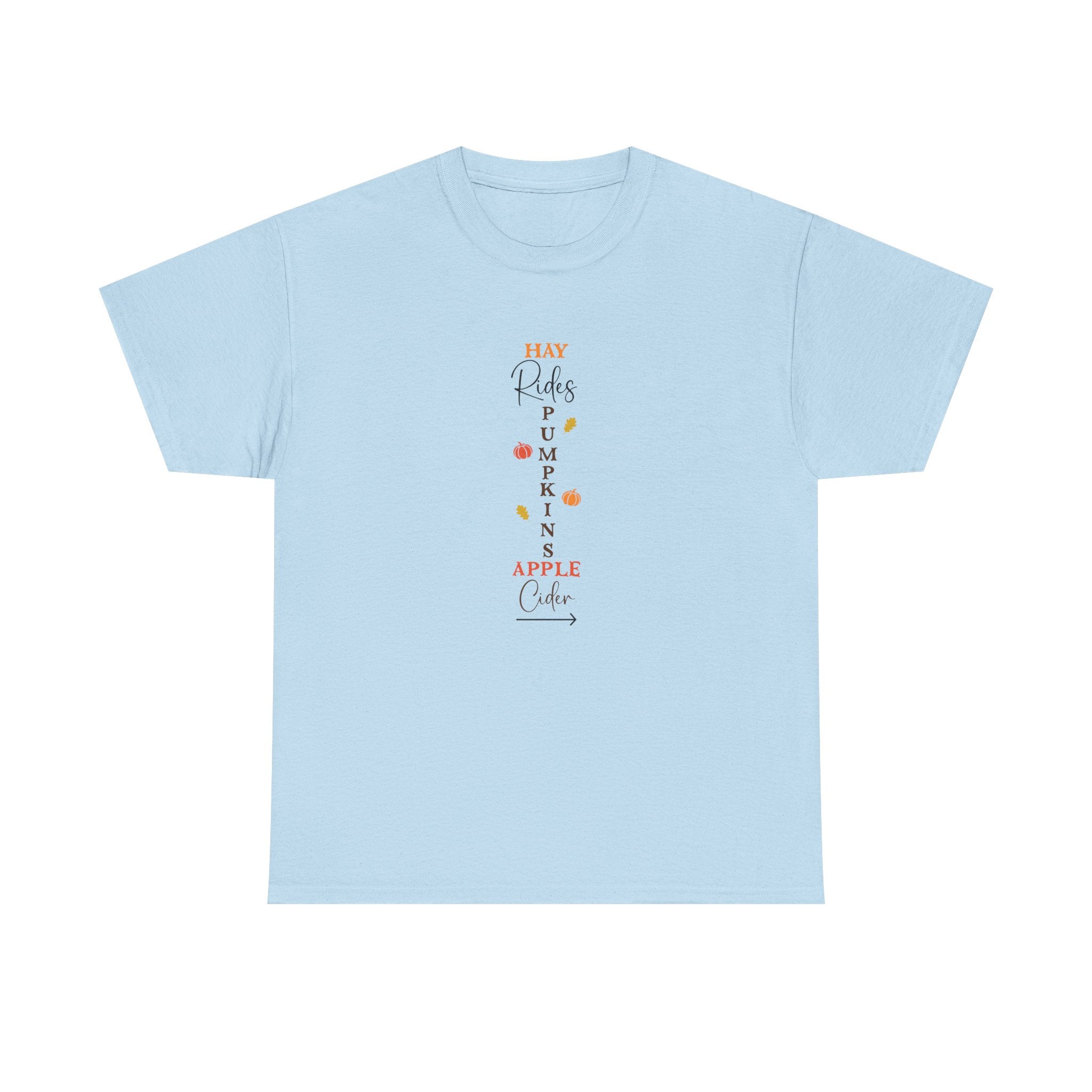 Hay Rides Pumpkins T-Shirt