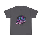 Neon Sagittarius Zodiac Tee