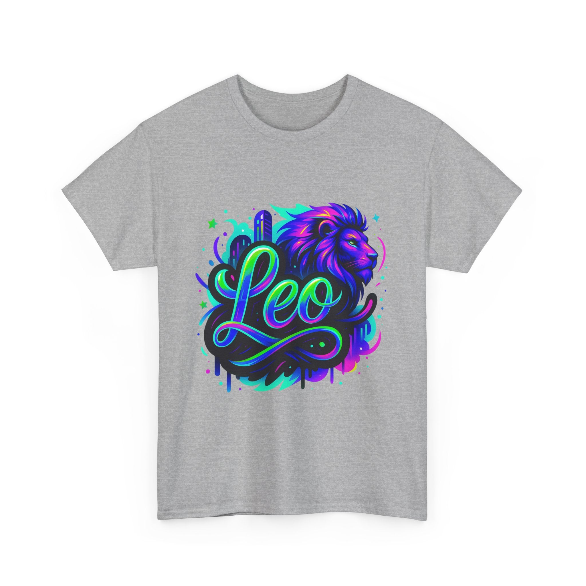 Neon Leo Zodiac Tee