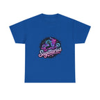 Neon Sagittarius Zodiac Tee