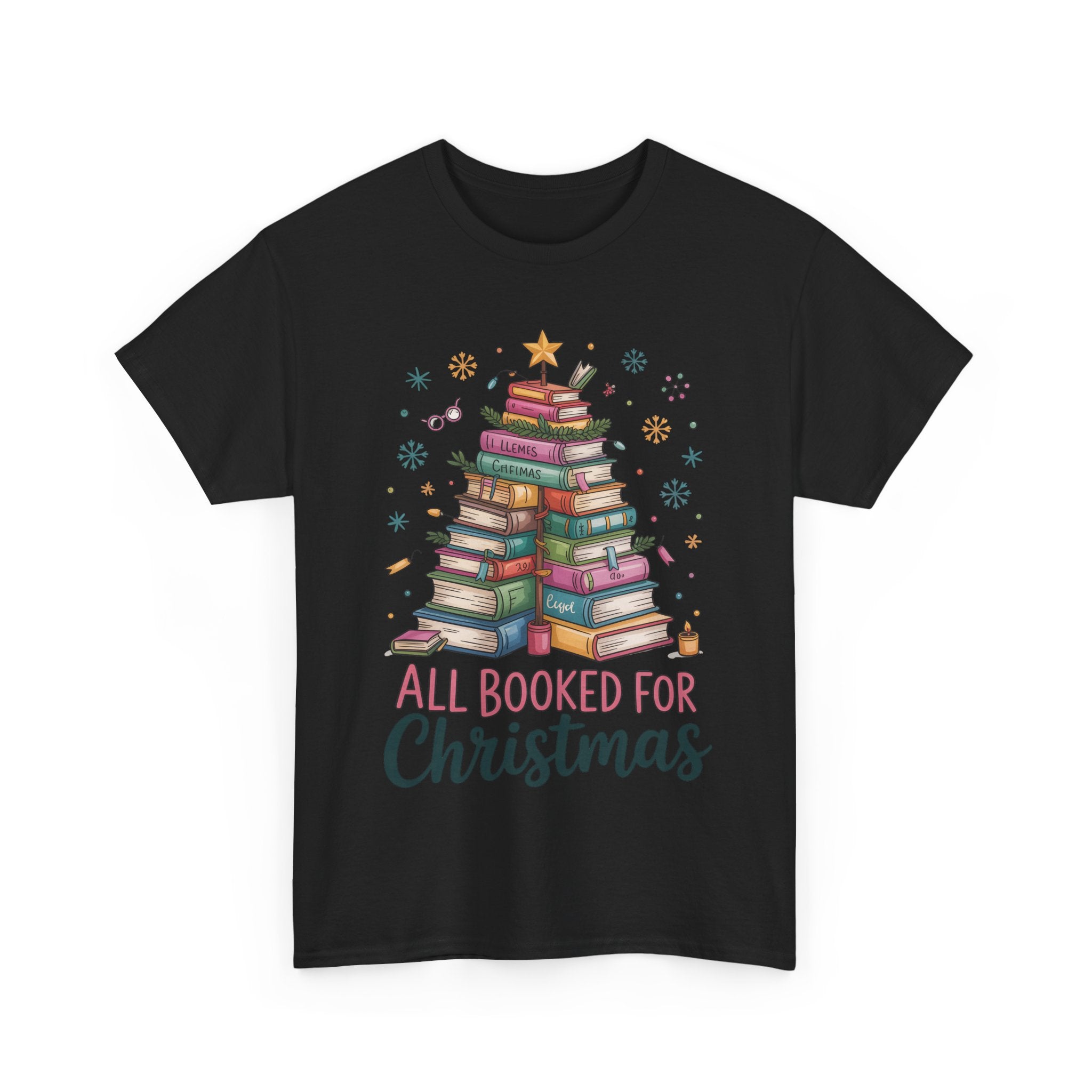 All booked for Christmas Graphic Tee