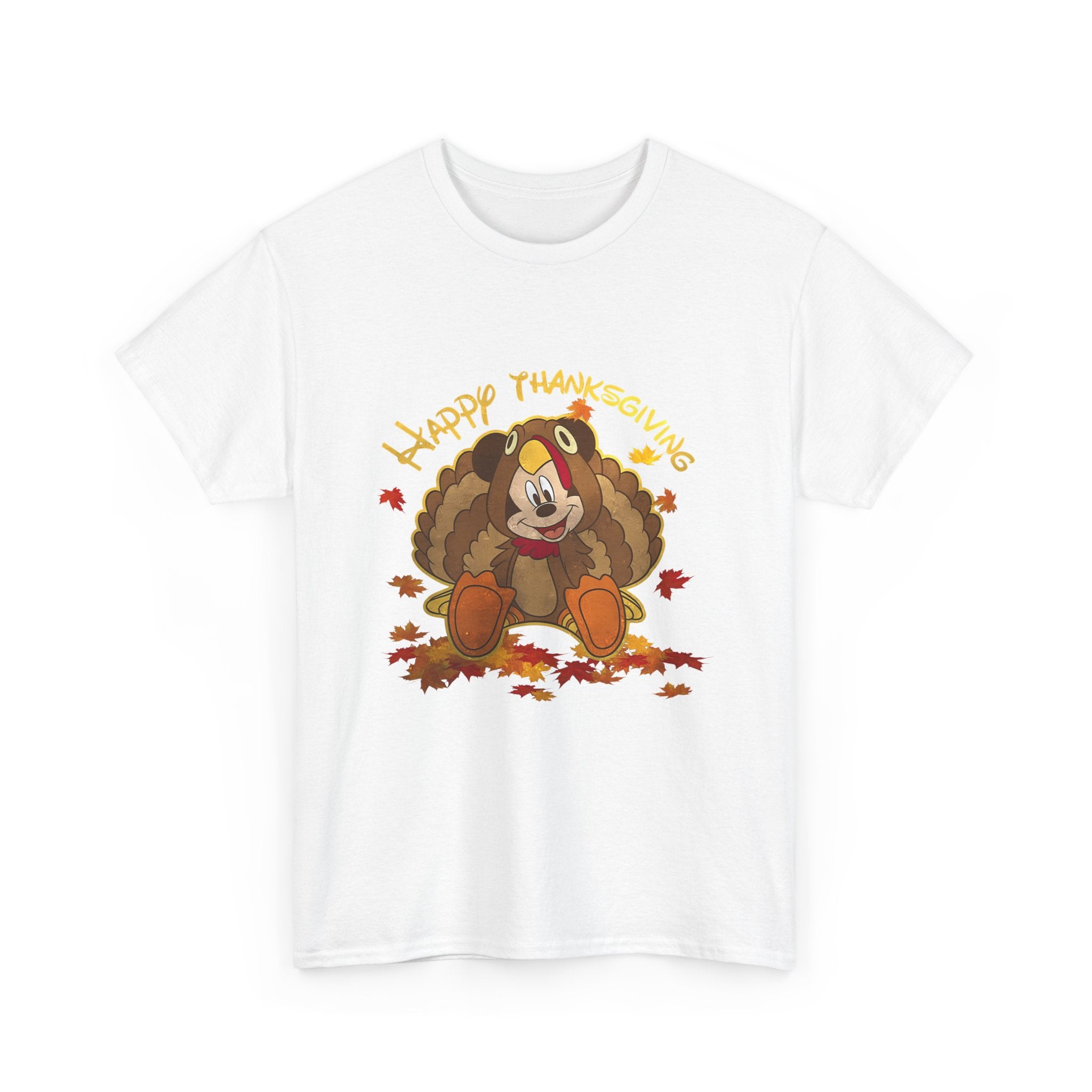 Mickey's happy thanksgiving turkey Graphic Tee