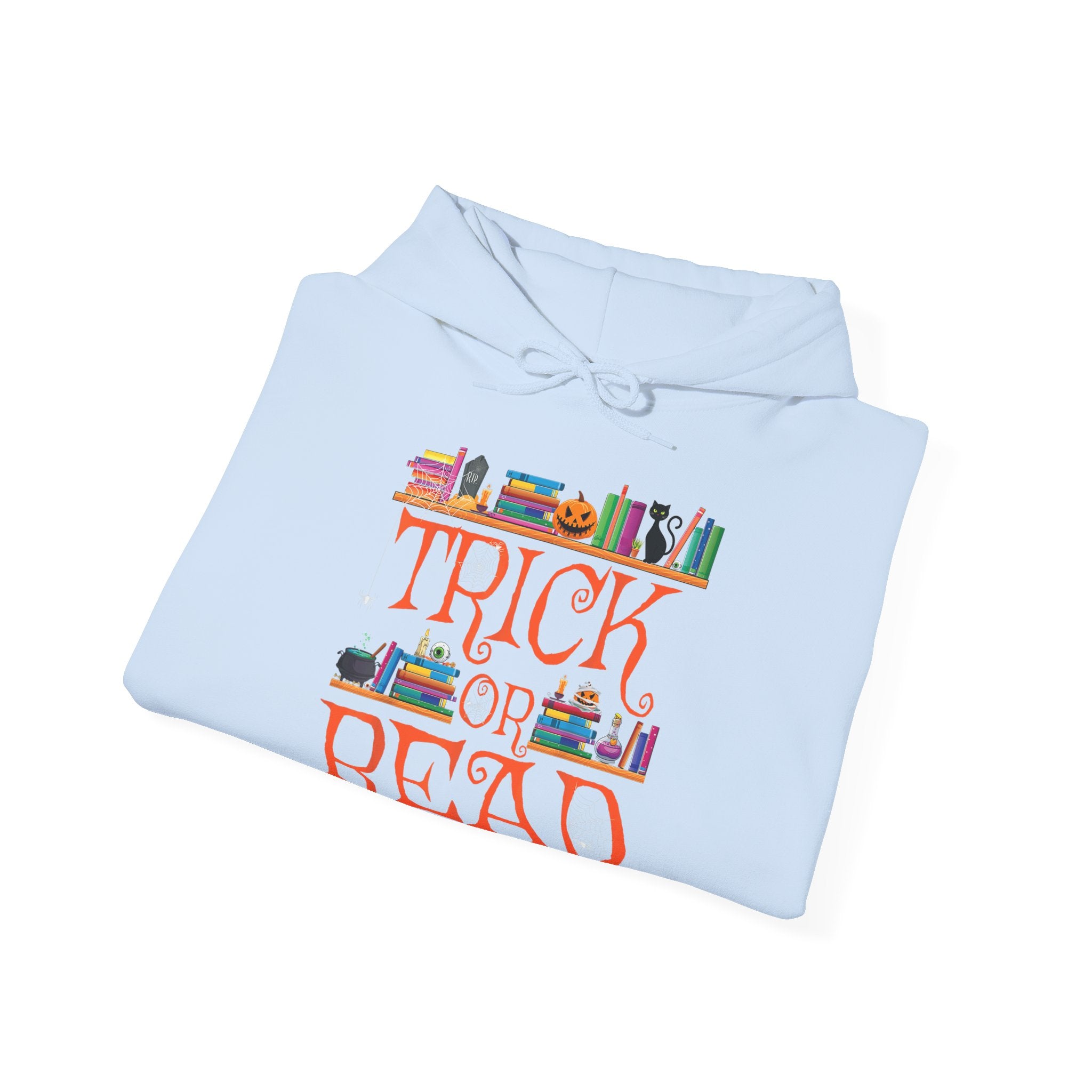 Trick or Read Halloween Teacher Hoodie