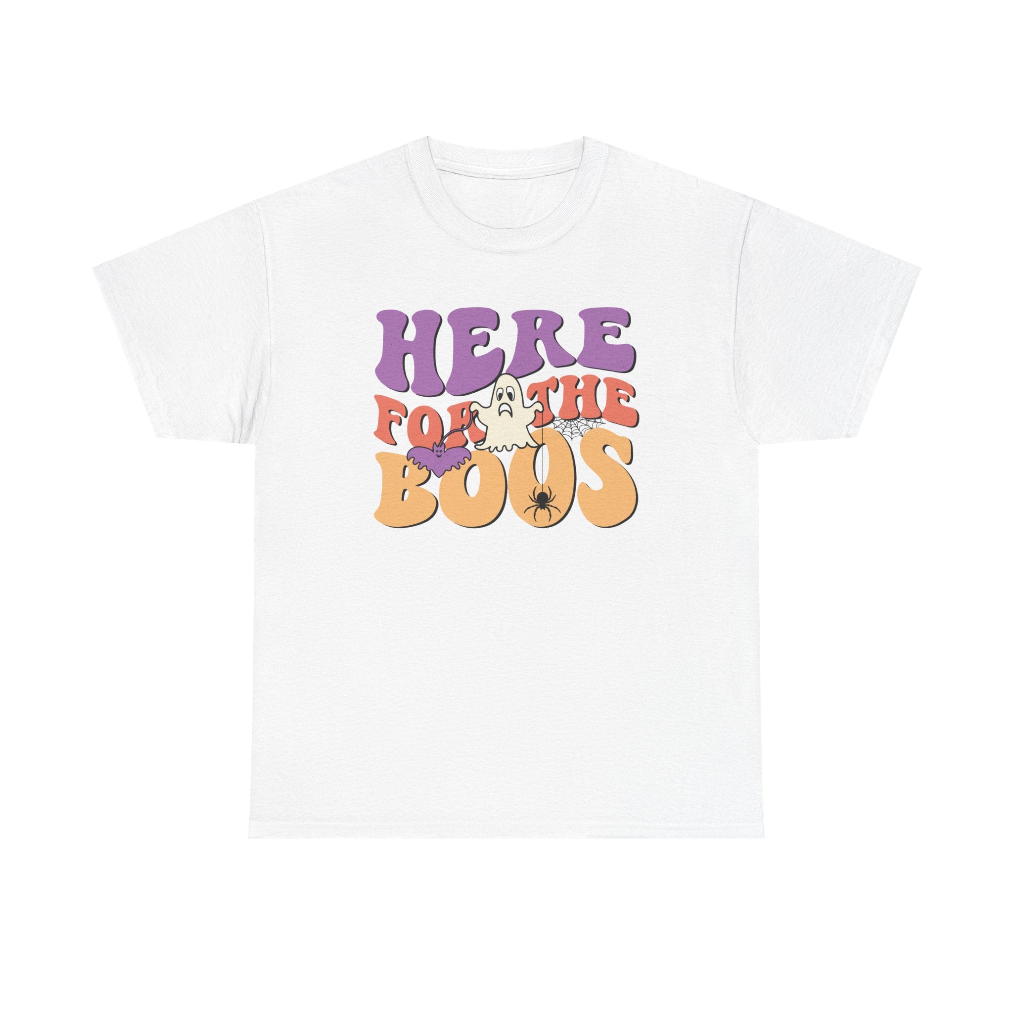 Here For The Boos Halloween Tee