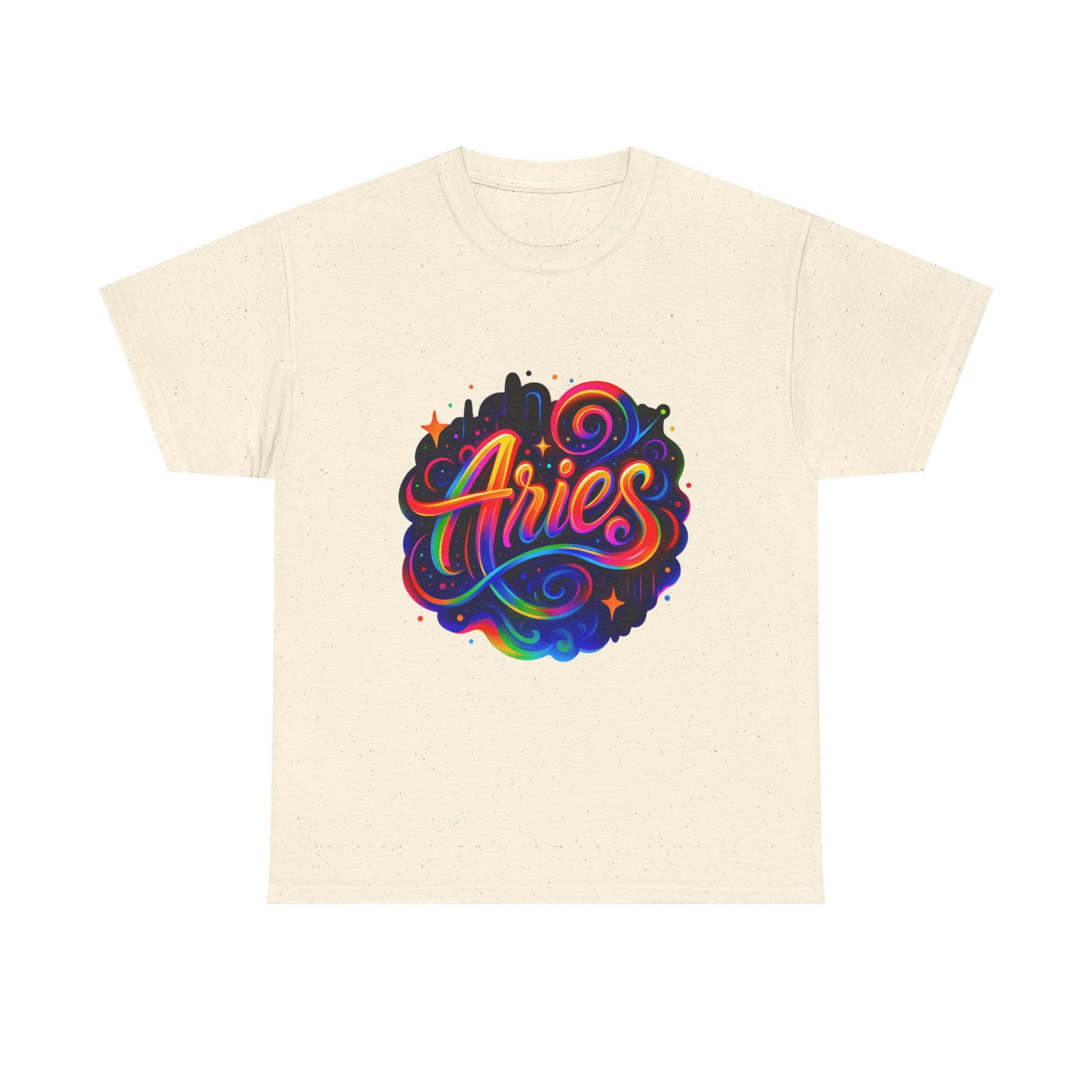 Neon Aries Zodiac Tee