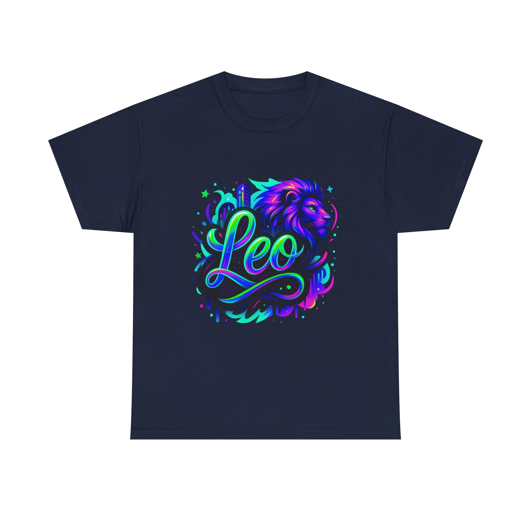 Neon Leo Zodiac Tee