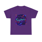 Neon Sagittarius Zodiac Tee