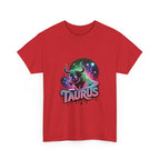 Neon Taurus Zodiac Tee