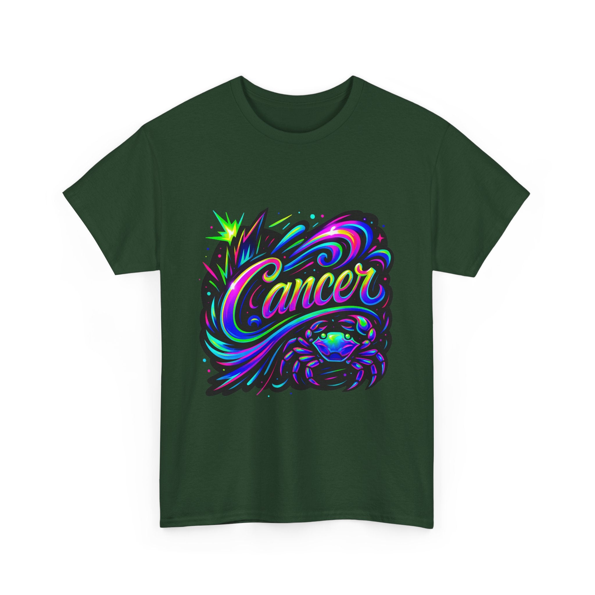 Neon Cancer Zodiac Tee