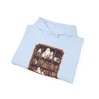 Cute Ghost Reading Books Halloween Librarian Book Hoodie