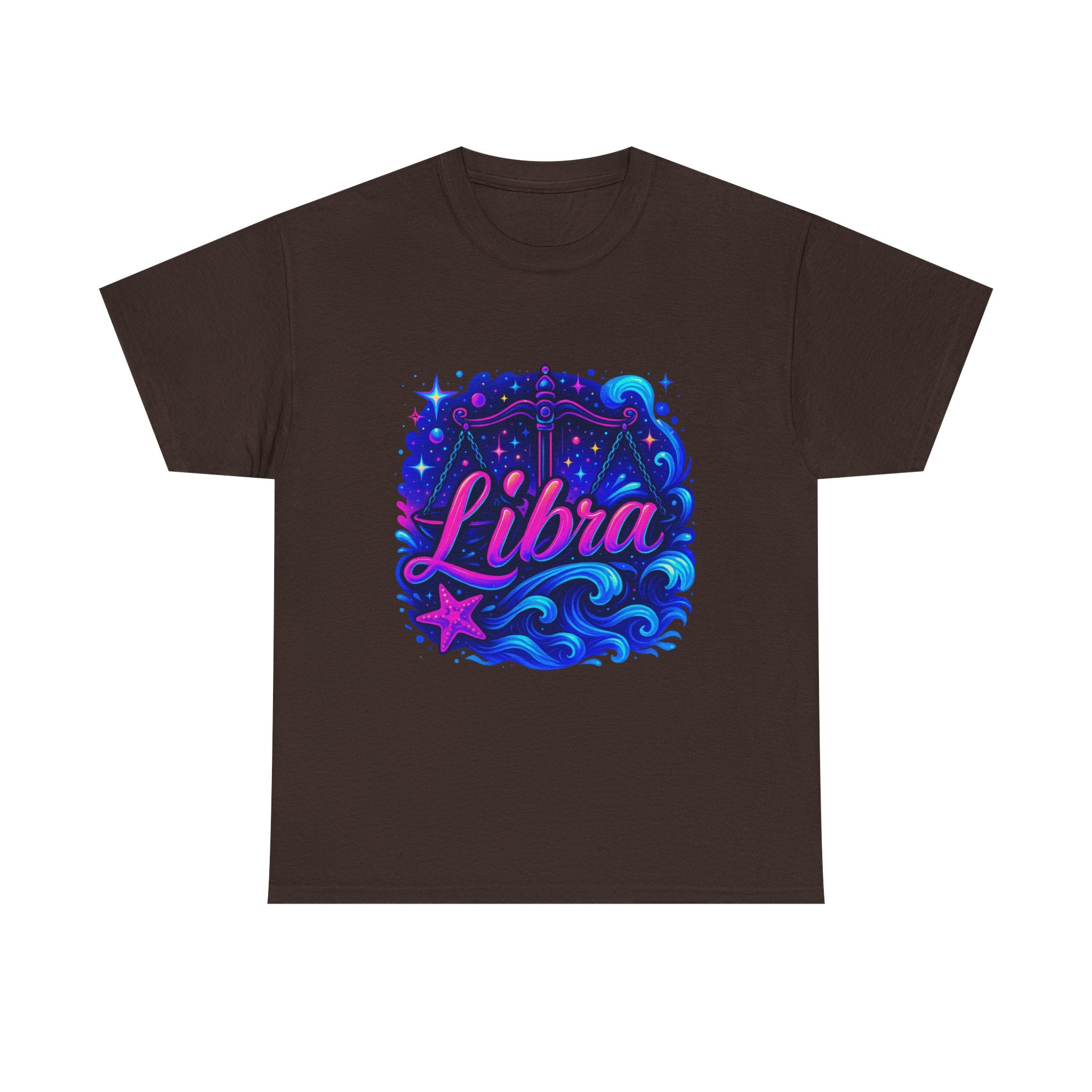 Neon Libra Zodiac Tee