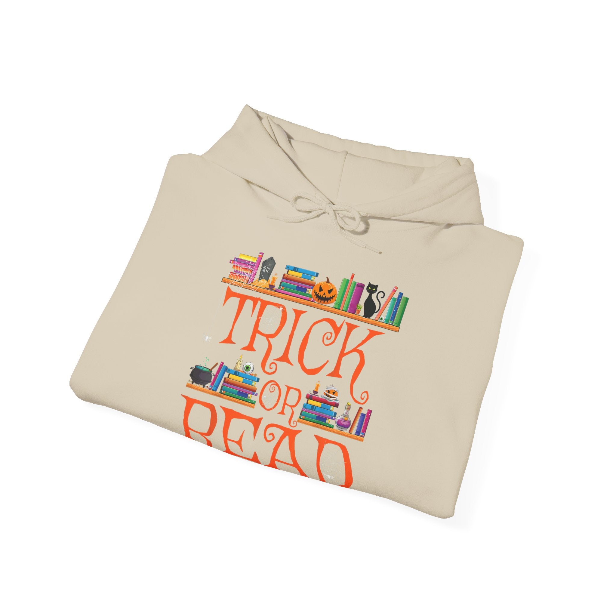 Trick or Read Halloween Teacher Hoodie