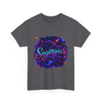 Neon Sagittarius Zodiac Tee