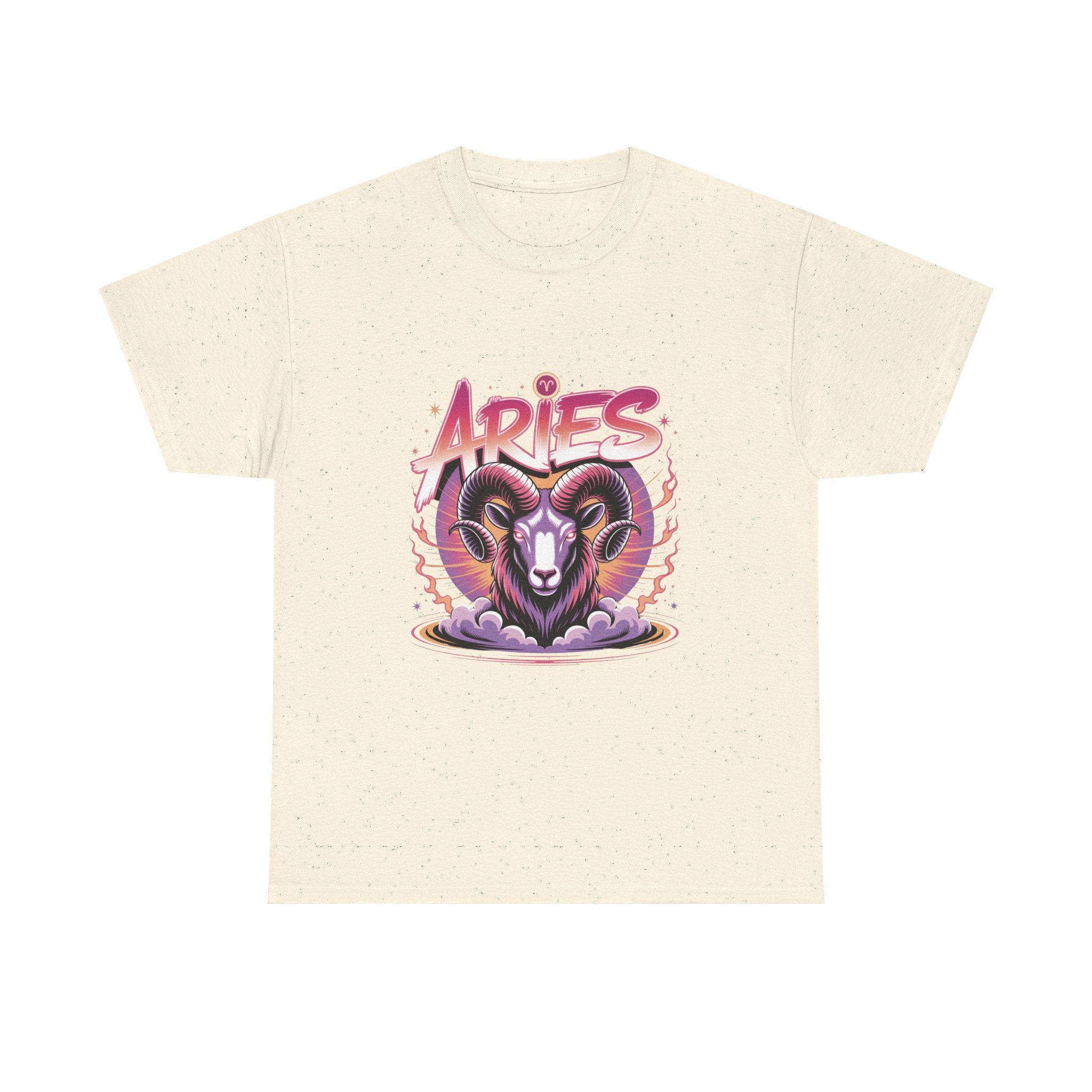 Neon Aries Zodiac Tee