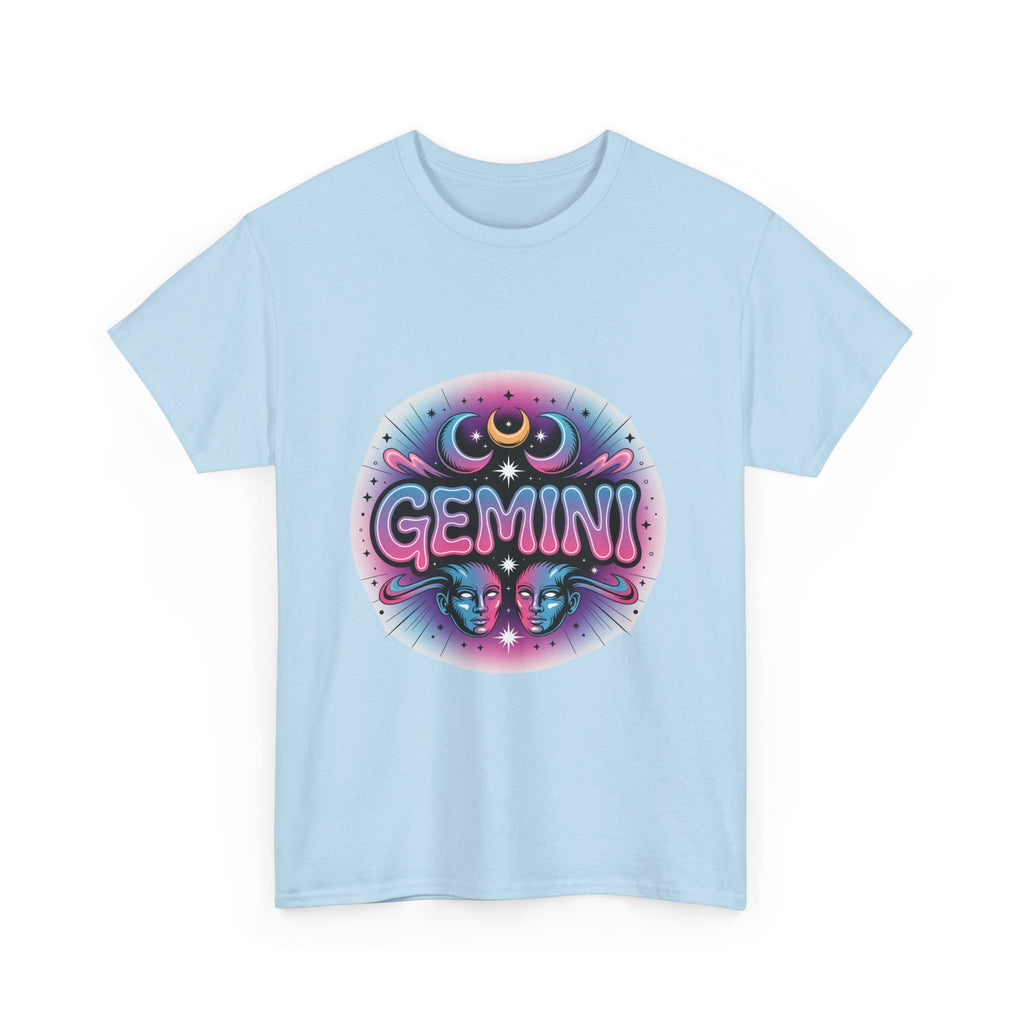 Neon Gemini Zodiac Tee