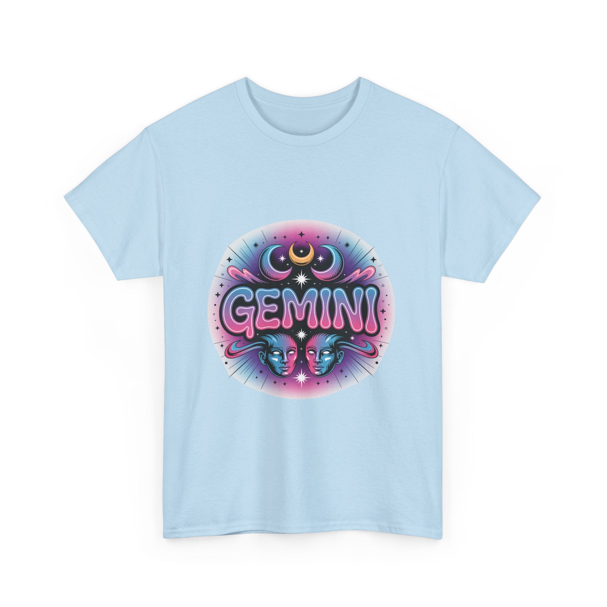 Neon Gemini Zodiac Tee