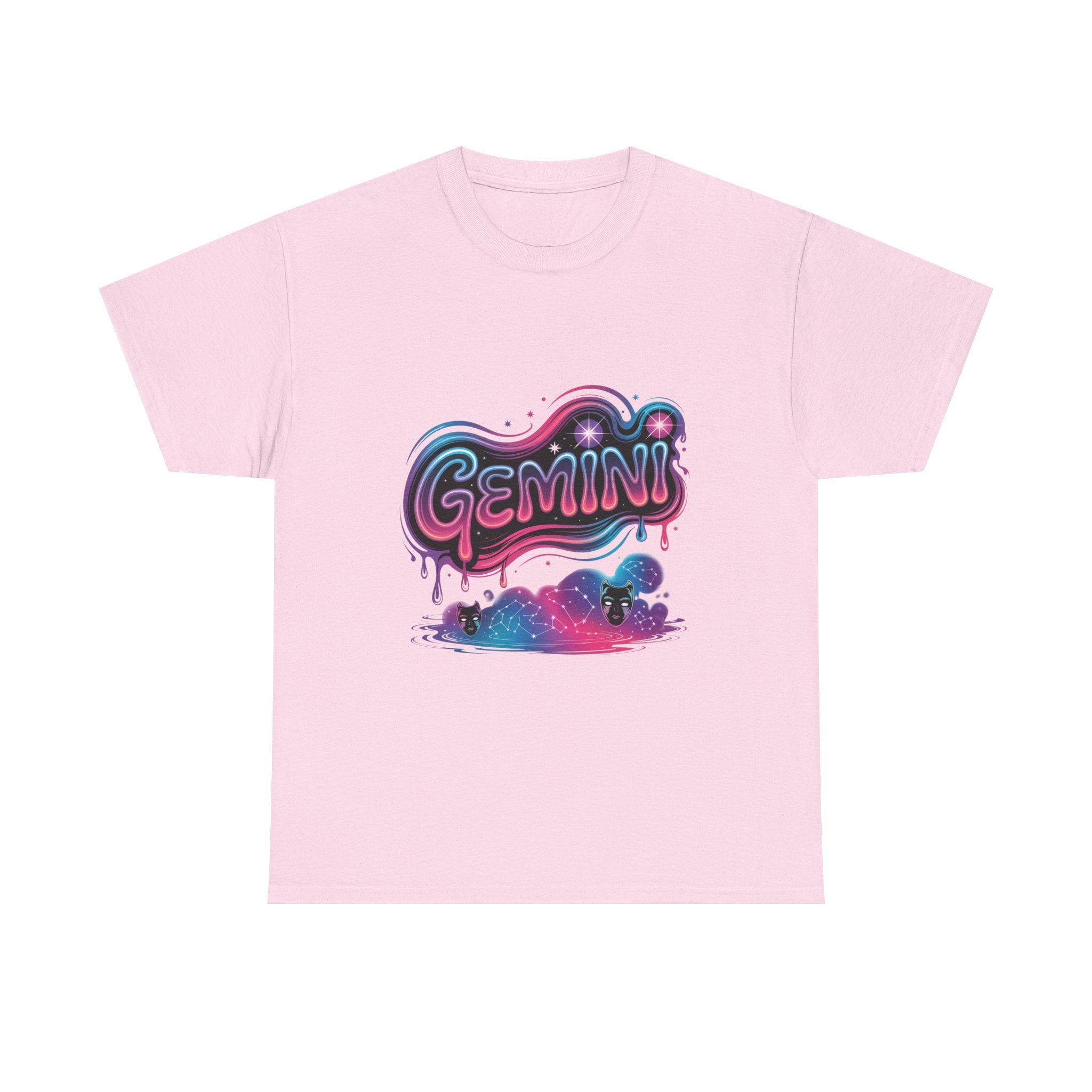 Neon Gemini Zodiac Tee
