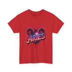 Neon Aries Zodiac Tee