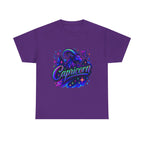 Neon Capricorn Zodiac Tee