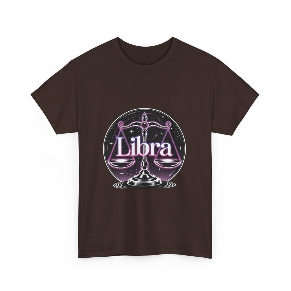 Neon Libra Zodiac Tee