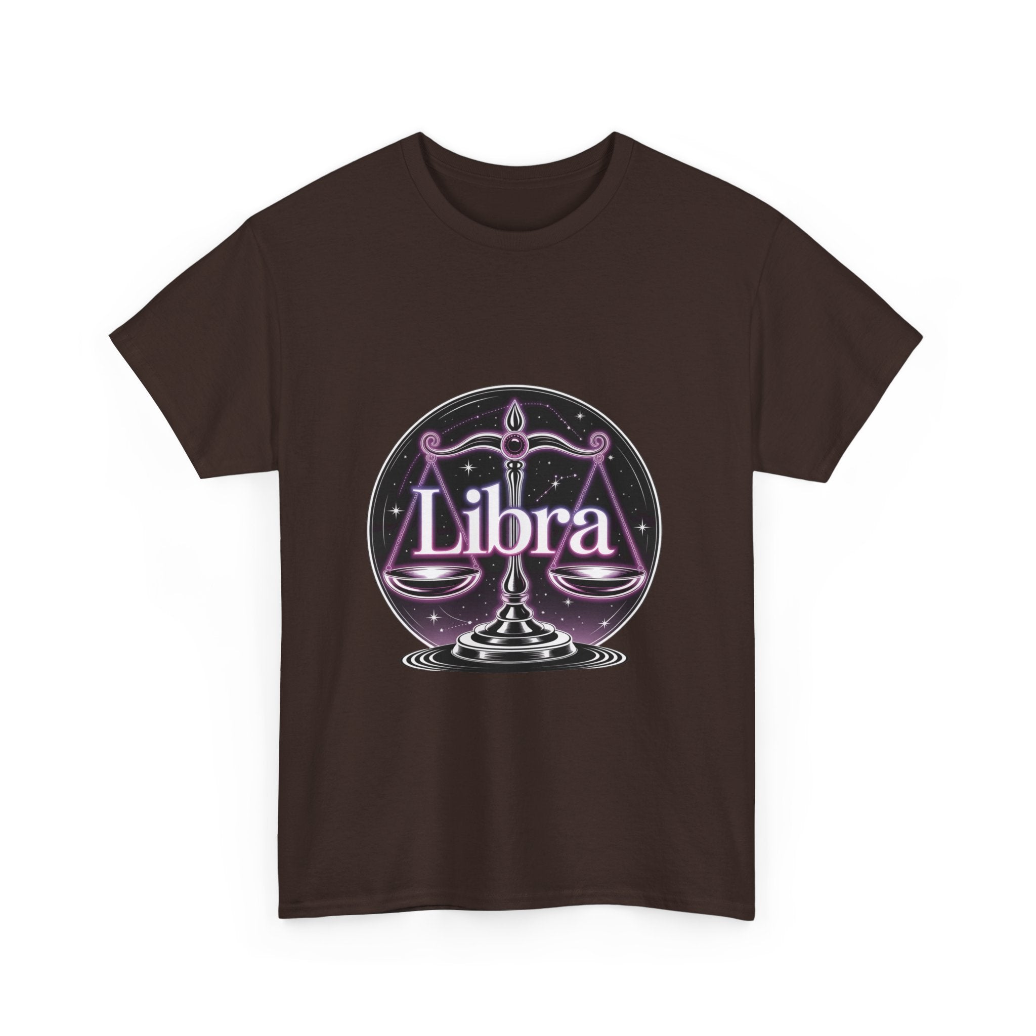 Neon Libra Zodiac Tee